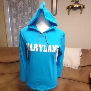 "Maryland" lightweight hoodie